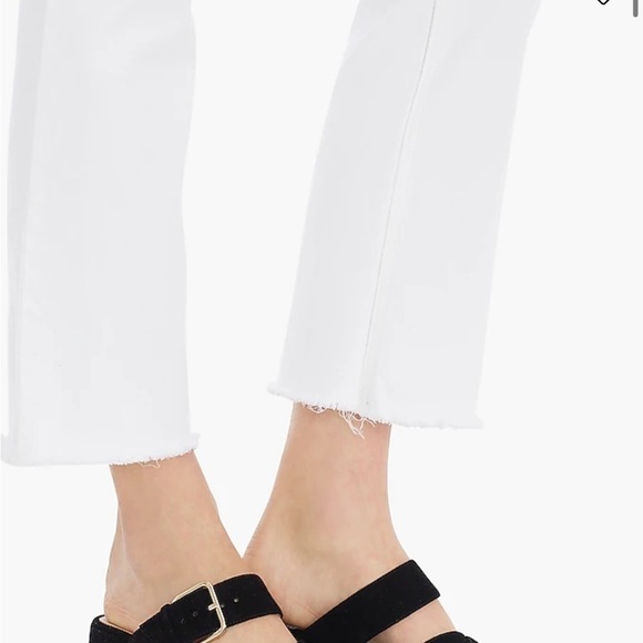 J. Crew Tall 9" mid rise demi boot crop jean J3446 white 32T 32 - Picture 5 of 9